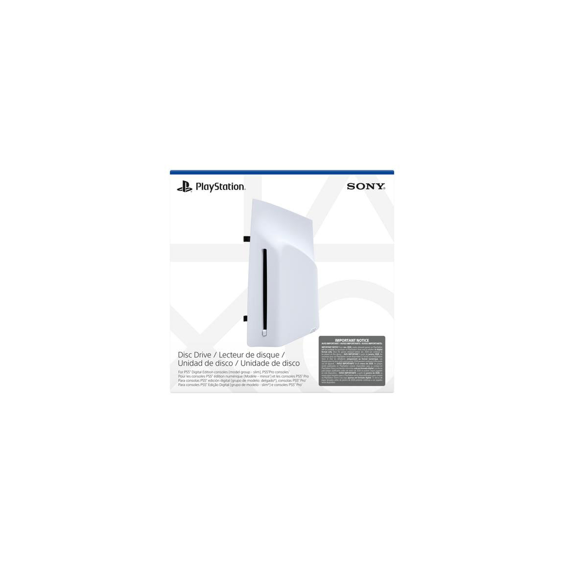 PlayStation 5 Disc Drive for PS5 Slim Digital Edition – Renewed