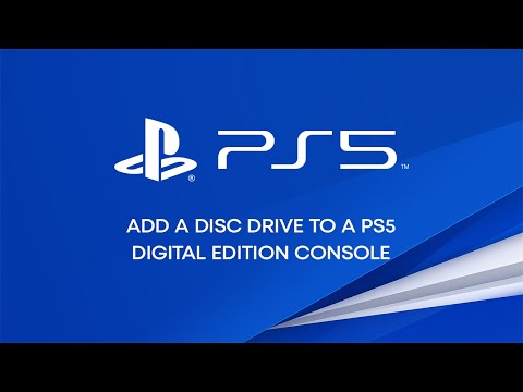 Cargar video: PlayStation 5 Disc Drive for PS5 Slim Digital Edition – Renewed