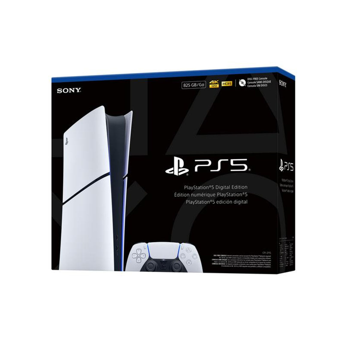 PlayStation 5 Slim Digital Edition 825GB – Refurbished